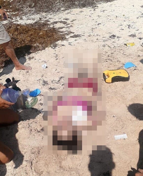 Muere mujer ahogada en Akumal