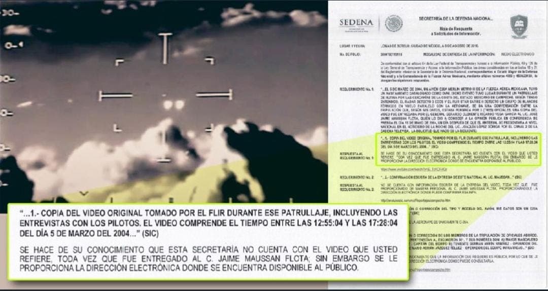 Video: México entregó grabaciones de OVNIS a Jaime Maussan en gobierno de Fox