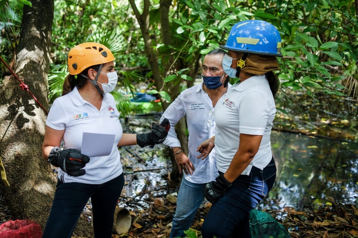 Gobierno de Benito Juárez promueve cuidado de cuerpos de agua urbanos