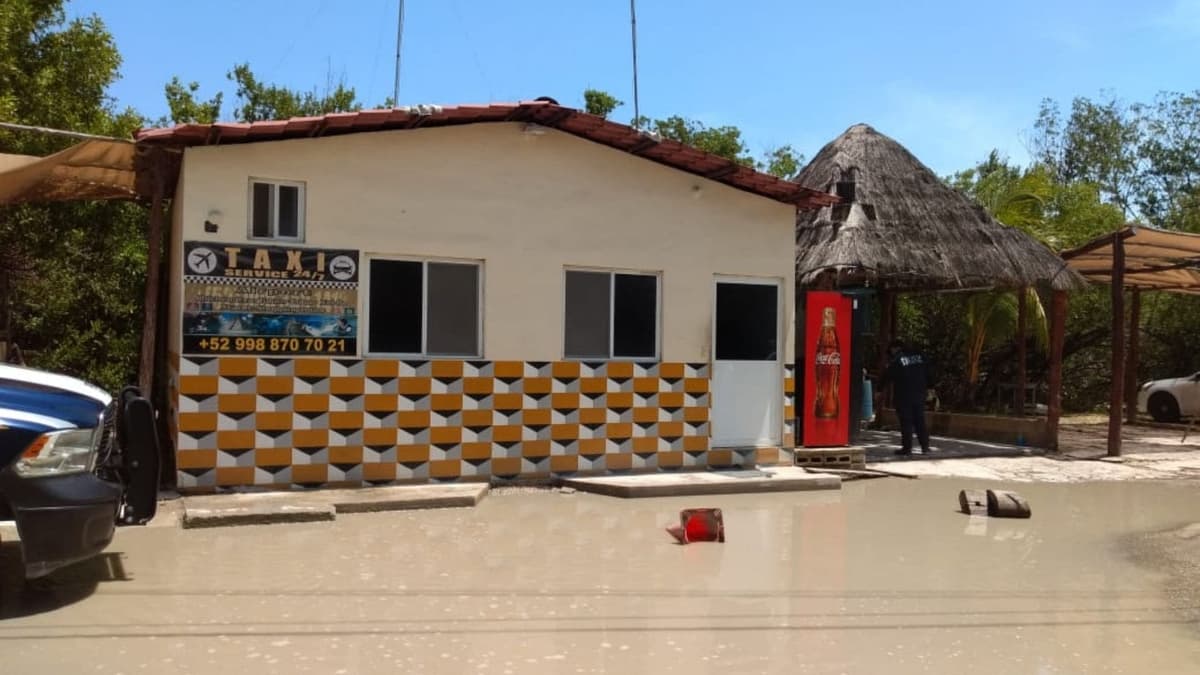 ¡Ejecutado! Un hombre que se dedicaba a lavador de coches fue balaceado en Puerto Morelos