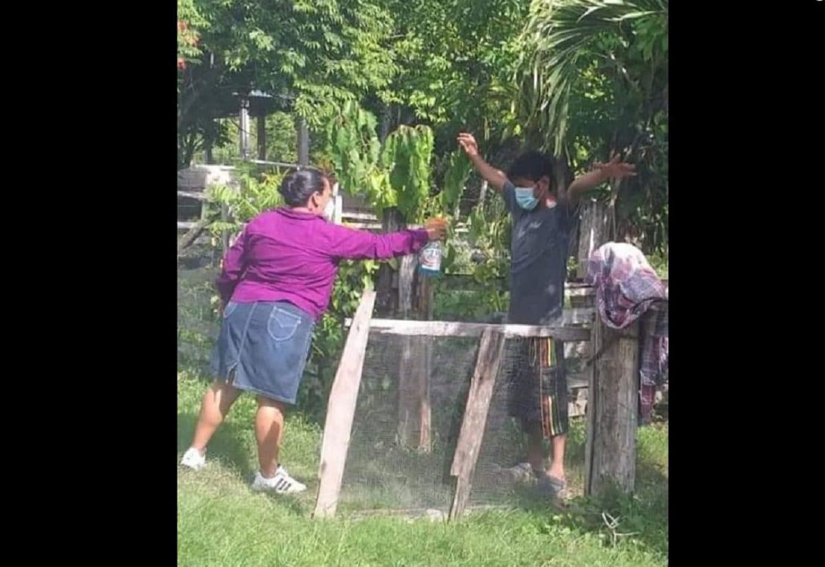 Por alto número de casos de Covid-19, aislan Conhuas, Campeche ¡Les urgen víveres!