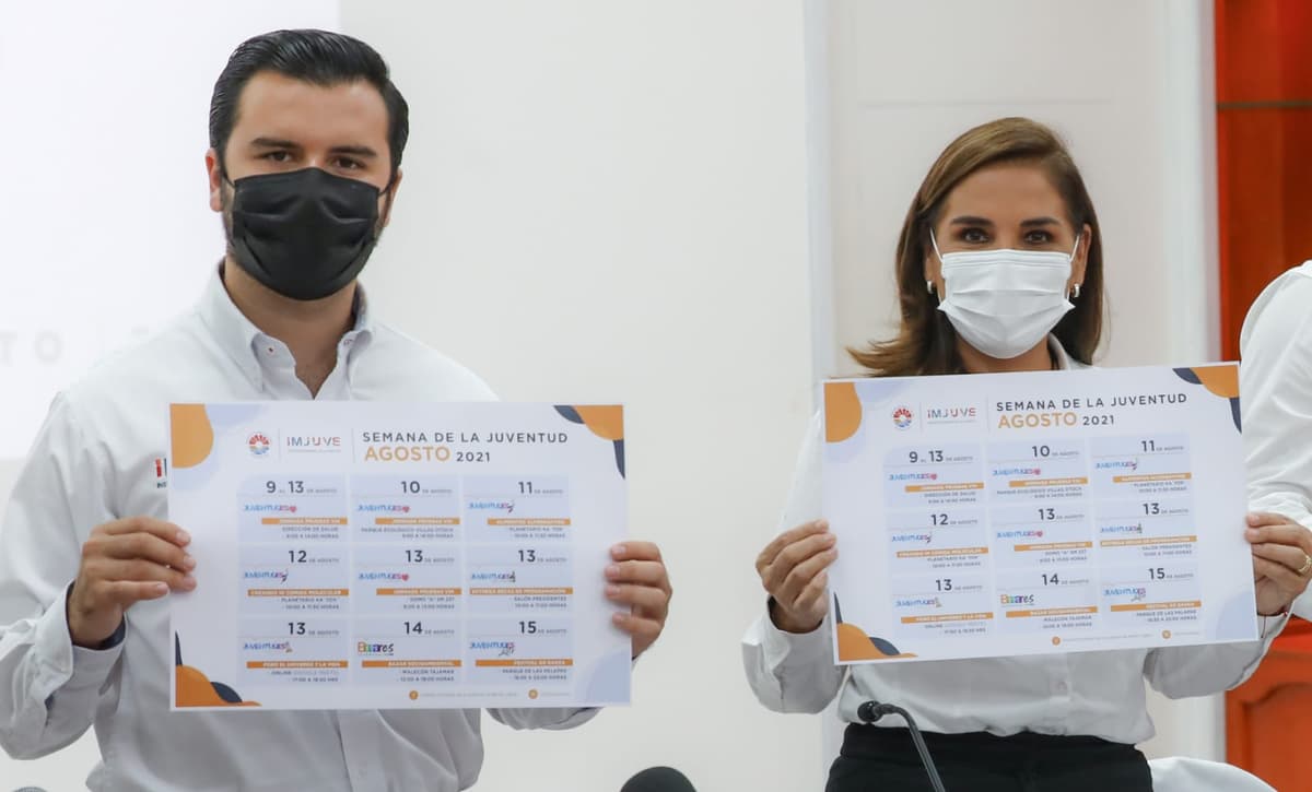 Anuncian en Benito Juárez la “semana de la juventud 2021”