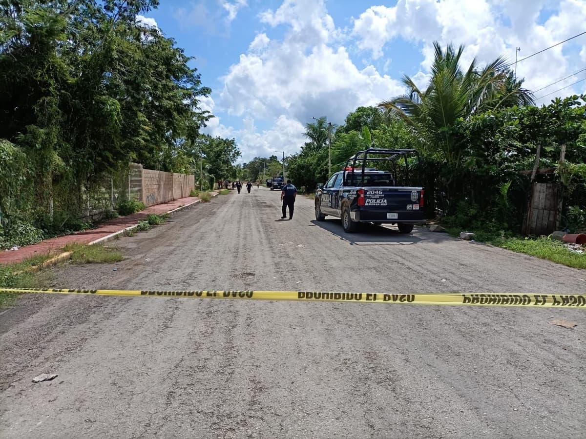 Estalla balacera en Felipe Carrillo Puerto, hay tres heridos