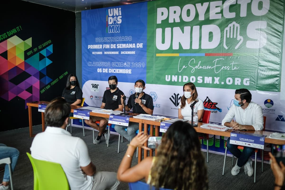 Gobierno de Benito Juárez participa en iniciativa juvenil “Proyecto Unidos 2021”