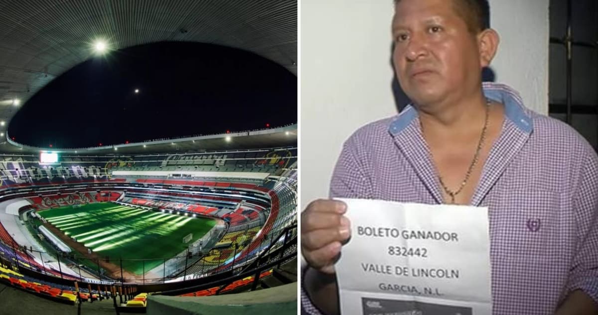 El ganador de palco del Estadio Azteca quiere donarlo, no le gusta el futbol