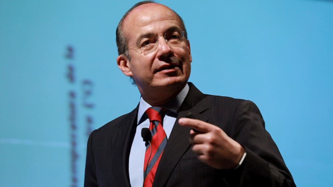 Felipe Calderón acusa persecución política del gobierno de AMLO