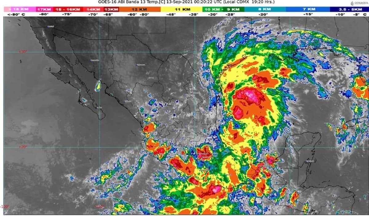 ALERTA PARA TEXAS: se forma tormenta tropical "Nicholas" en el Golfo de México