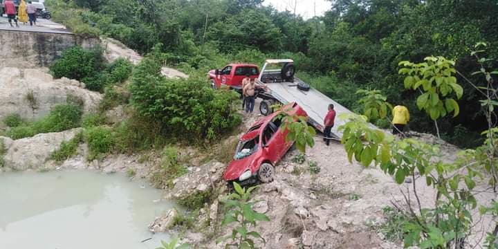 Un accidente más en tramo carretero Chacchoben-Lázaro Cárdenas deja varios heridos