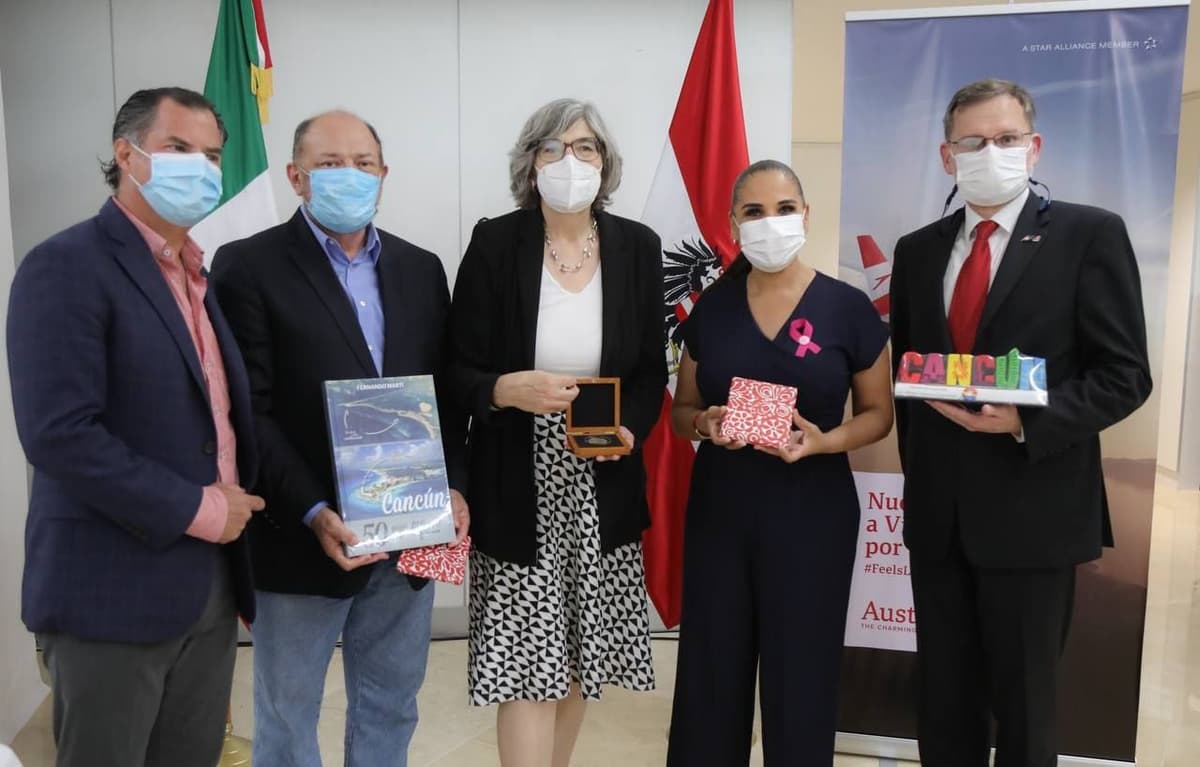 ¡Más turismo para Quintana Roo! Reactivan vuelo Viena - Cancún