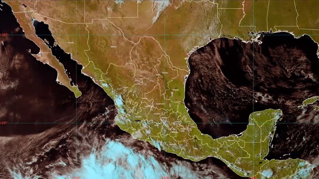 Pamela la tormenta tropical se forma frente a la costa del pacífico mexicano
