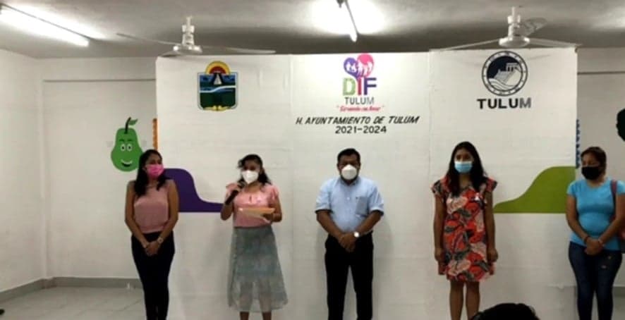 Dan banderazo de remodelación del CADI en Tulum