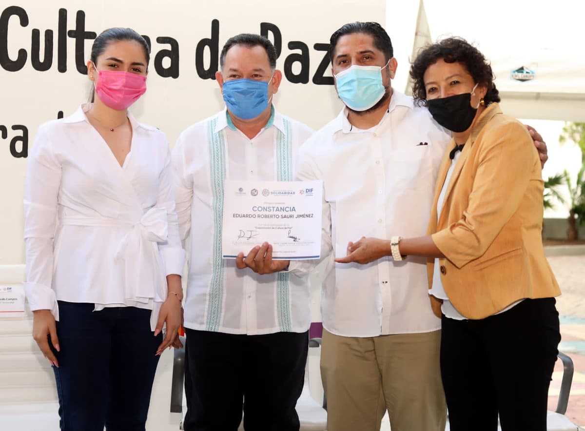Gobierno de Solidaridad y el DIF Municipal fomentan la cultura de la paz
