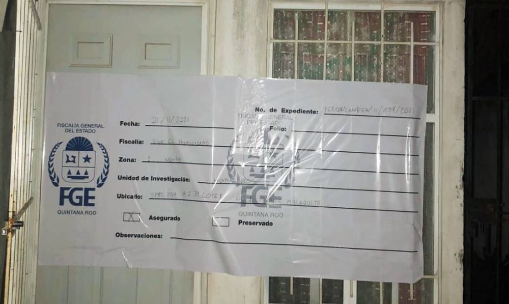 Catea Fiscalía narcocasa donde ejecutaron a víctima del Barezzito Cancún