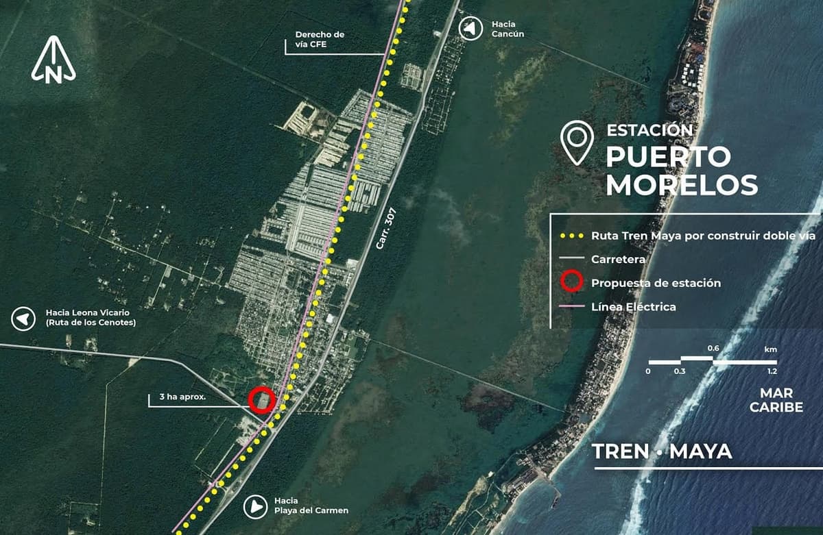 Modificarán ruta del Tren Maya en tramo 5; AMLO sobrevolará la zona