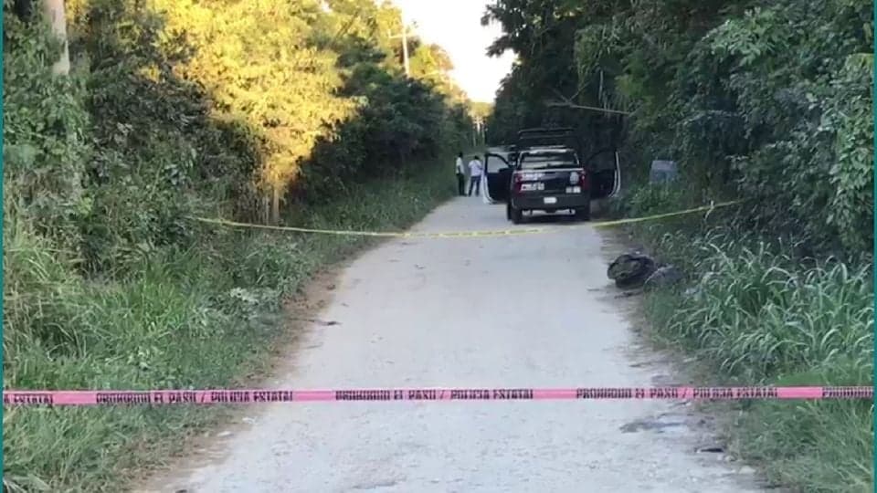 Hallan dos cuerpos ejecutados en Xul Ha