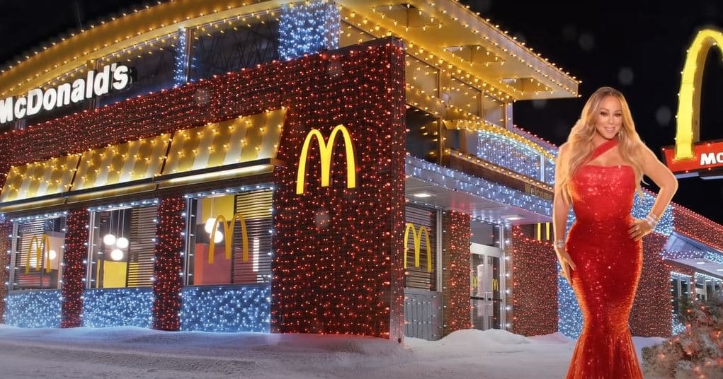 Llega a McDonald's el 'Menú Mariah', una colaboración con Mariah Carey por Navidad