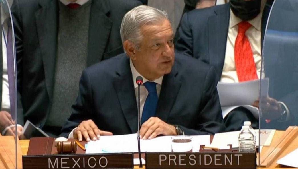 China y Rusia se opusieron al plan de fraternidad y bienestar que propuso AMLO en la ONU