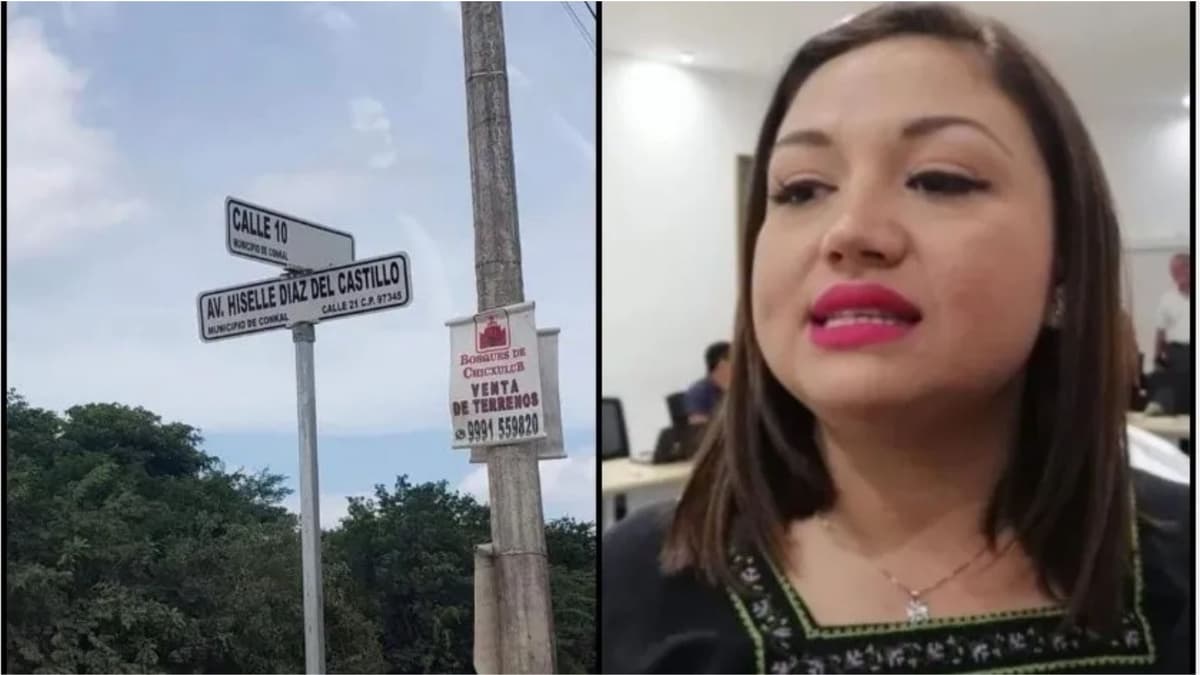 Critican a alcaldesa yucateca por calle que tiene su nombre