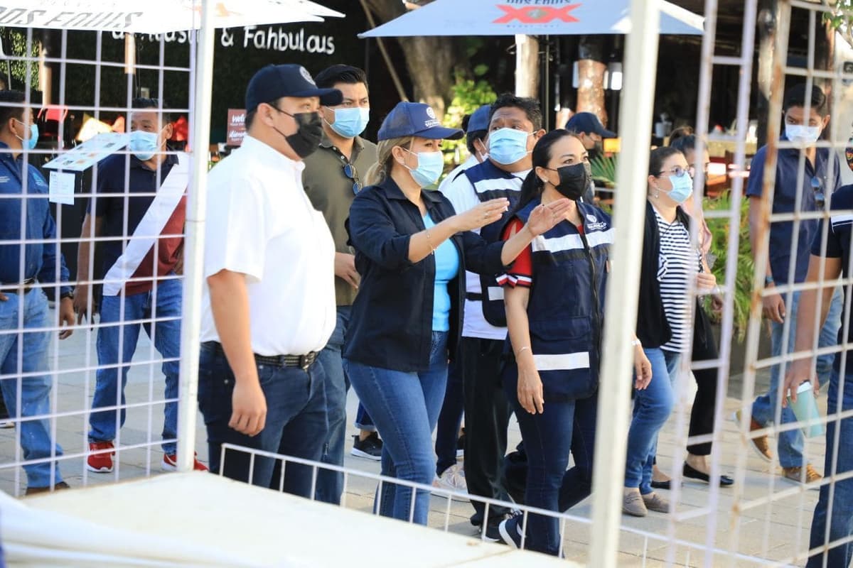 Realizan recorrido de diagnóstico para rescatar la Quinta Avenida de Solidaridad