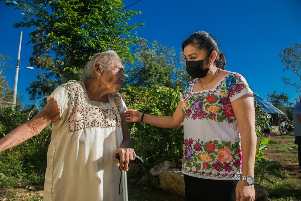 Entregan insumos para adultos mayores en comunidades de Tulum