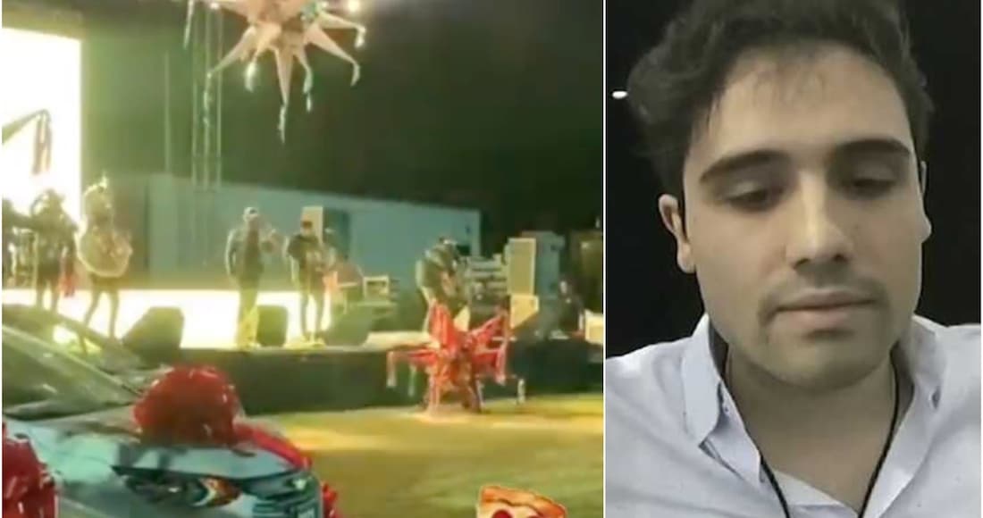 Video: Así fue la fiesta navideña que organizaron los hijos del “Chapo” para sus trabajadores