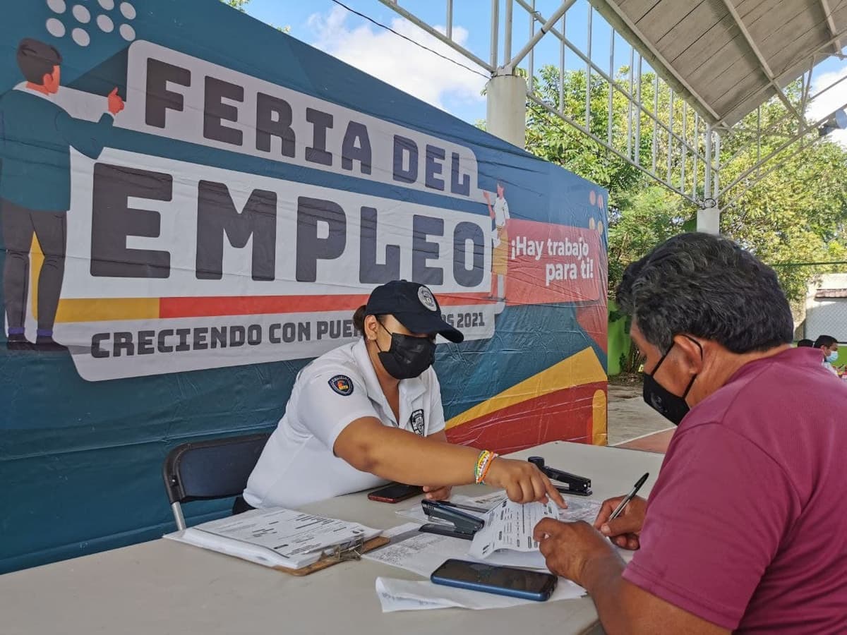 Organiza gobierno de Puerto Morelos Feria del Empleo en Leona Vicario