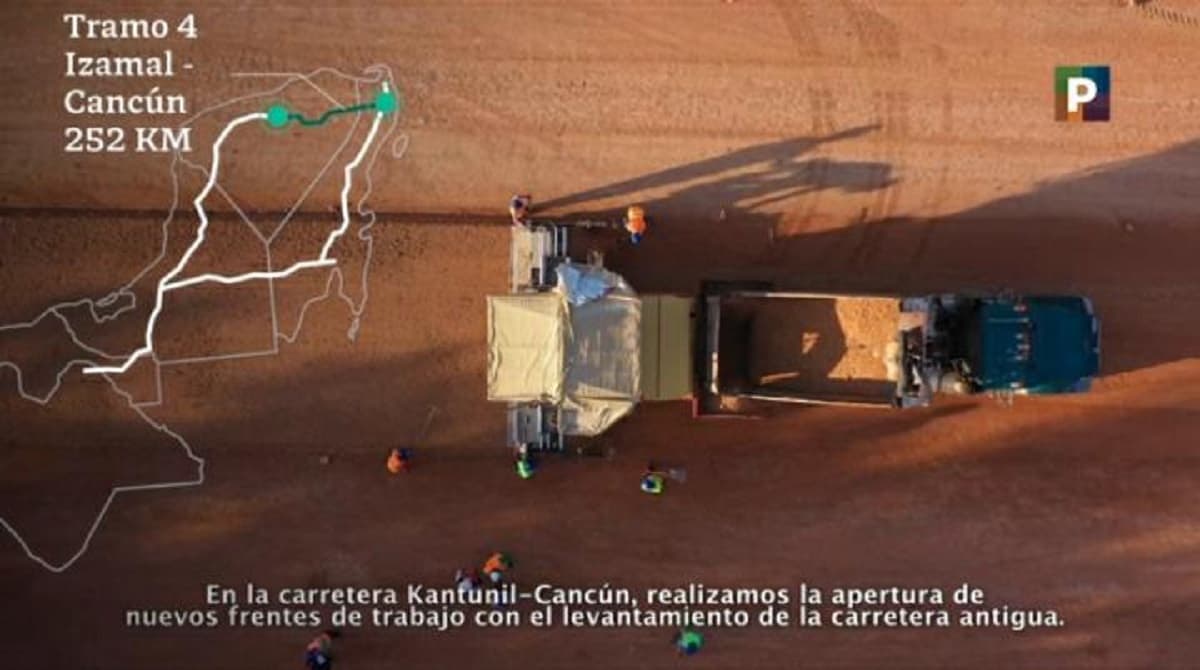 Inician levantamiento de la vía Kantunil-Cancún para tramo 4 del Tren Maya