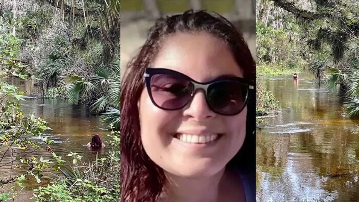 Video: Mujer desaparece tras meterse a nadar en un río lleno de cocodrilos