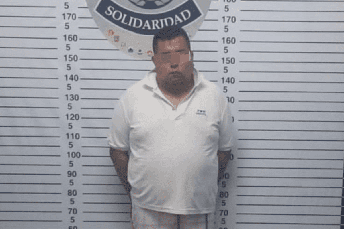 Aseguran a sujeto tras lesionar a su pareja en Playa del Carmen