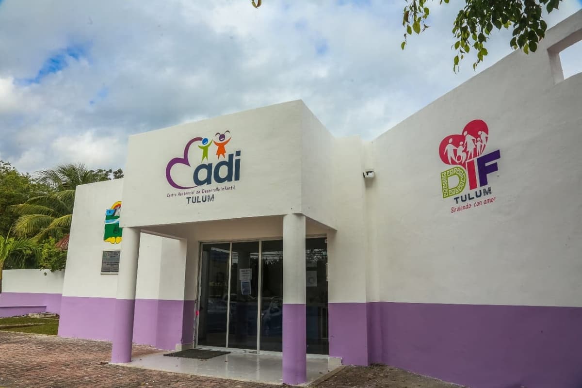 Regresan a clases niños del CADI Tulum