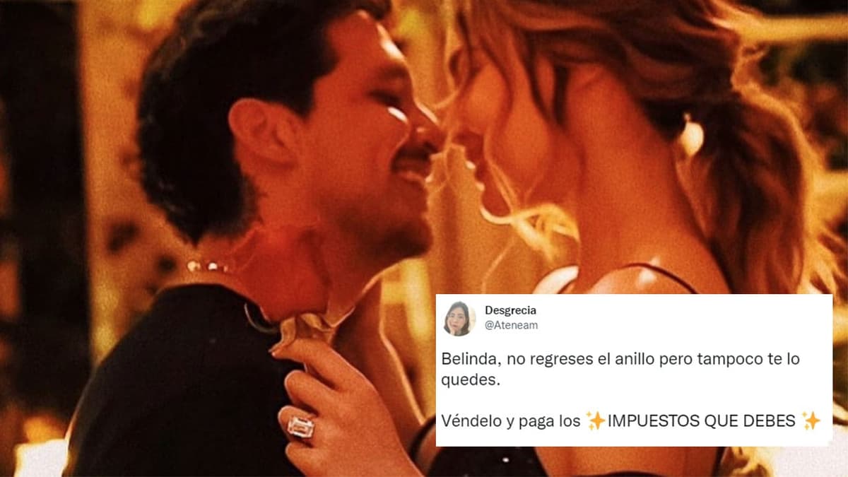“Beli, quédate con el anillo y paga tus impuestos”: piden usuarios en redes