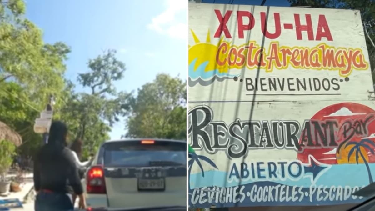 VIDEO: 'La saco de los cabellos', guardias de playa Xpu-Ha agreden a influencers