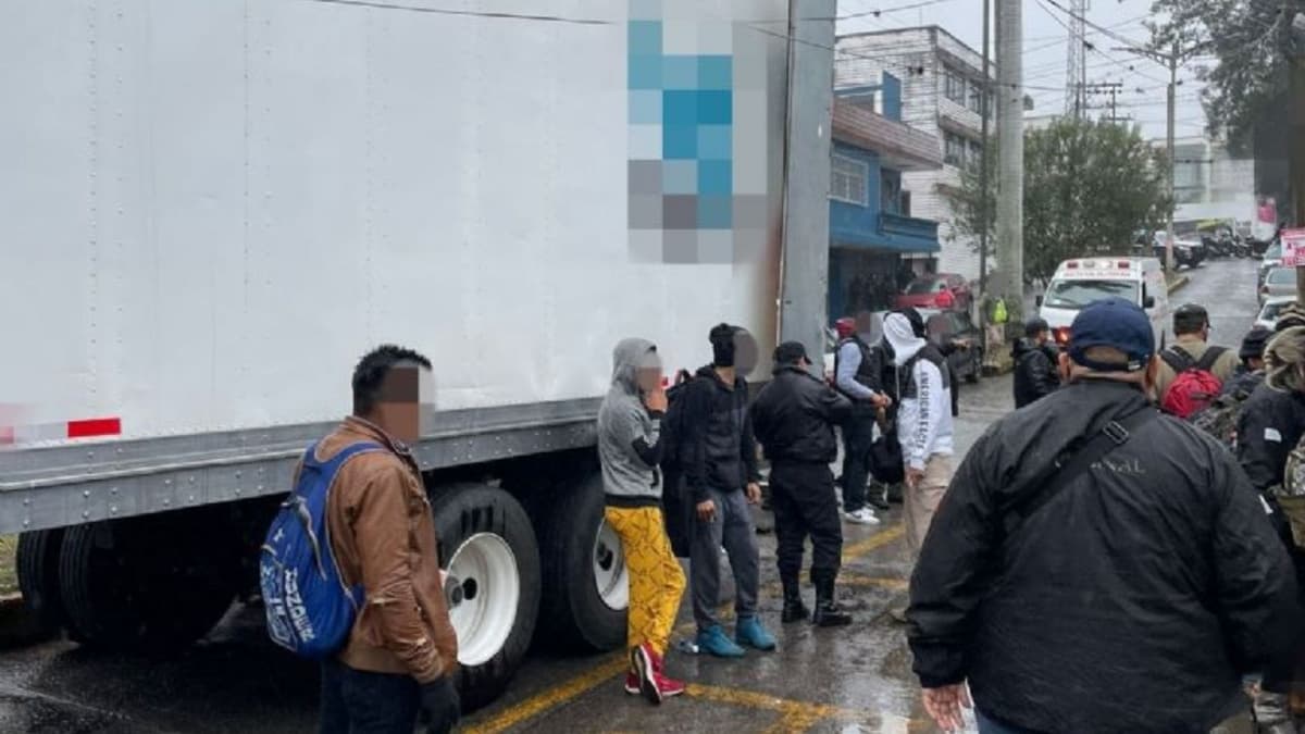 Detienen a más de 300 migrantes de Centroamérica y Asia en Veracruz
