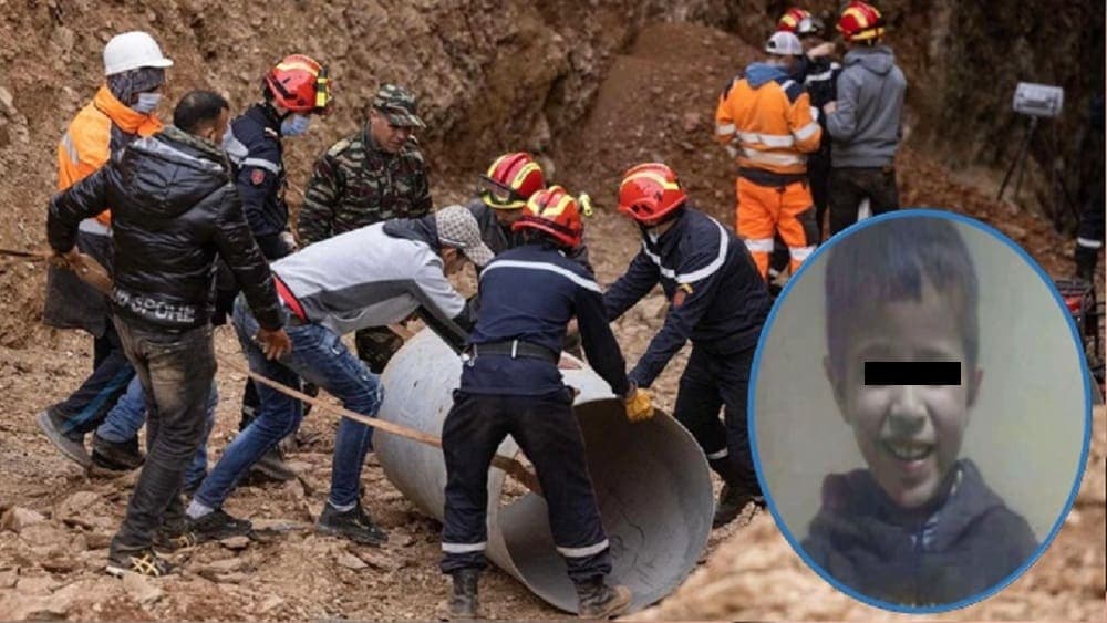 Doloroso desenlace: Falleció Rayan, el niño atrapado en un pozo de 32 metros en Marruecos