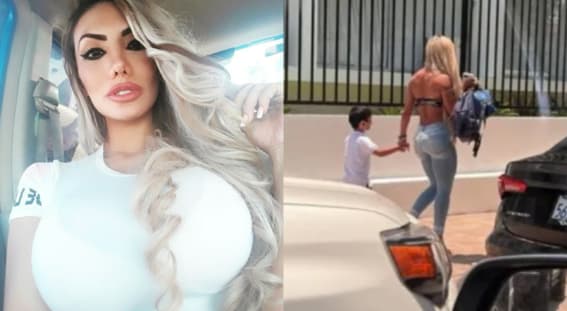 Mamá fit responde tras recibir críticas por usar vestimenta ‘inapropiada’ en la escuela de su hijo