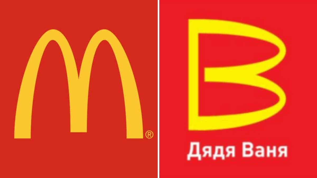 Casi no se parecen: Rusia quiere sustituir a McDonald's y cadena rusa de comida usa un logo parecido