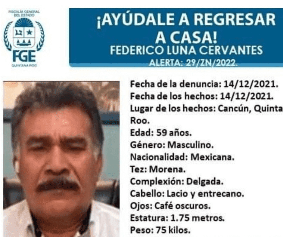 Federico Luna, líder de la Coparmex, entre las víctimas de la fosa clandestina del CJNG en Cancún
