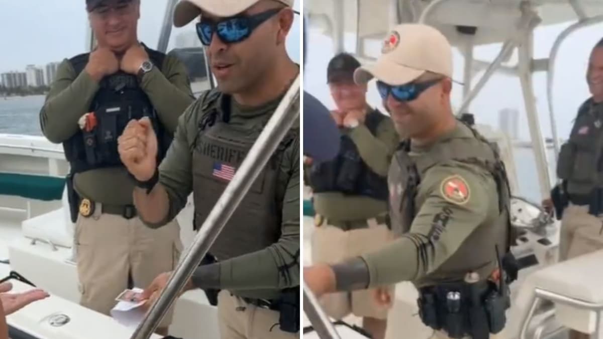 VIDEO: Jóvenes evitan un delito grave jugando piedra, papel o tijera con los policías