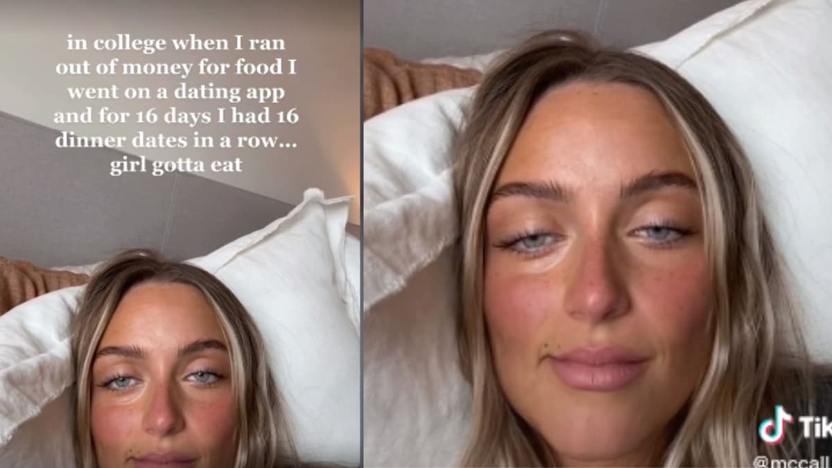 Joven revela que tuvo 16 citas en 16 días para comer gratis