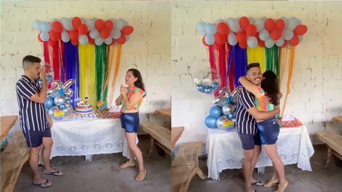 Madre organiza fiesta a su hijo gay tras "salir del clóset"