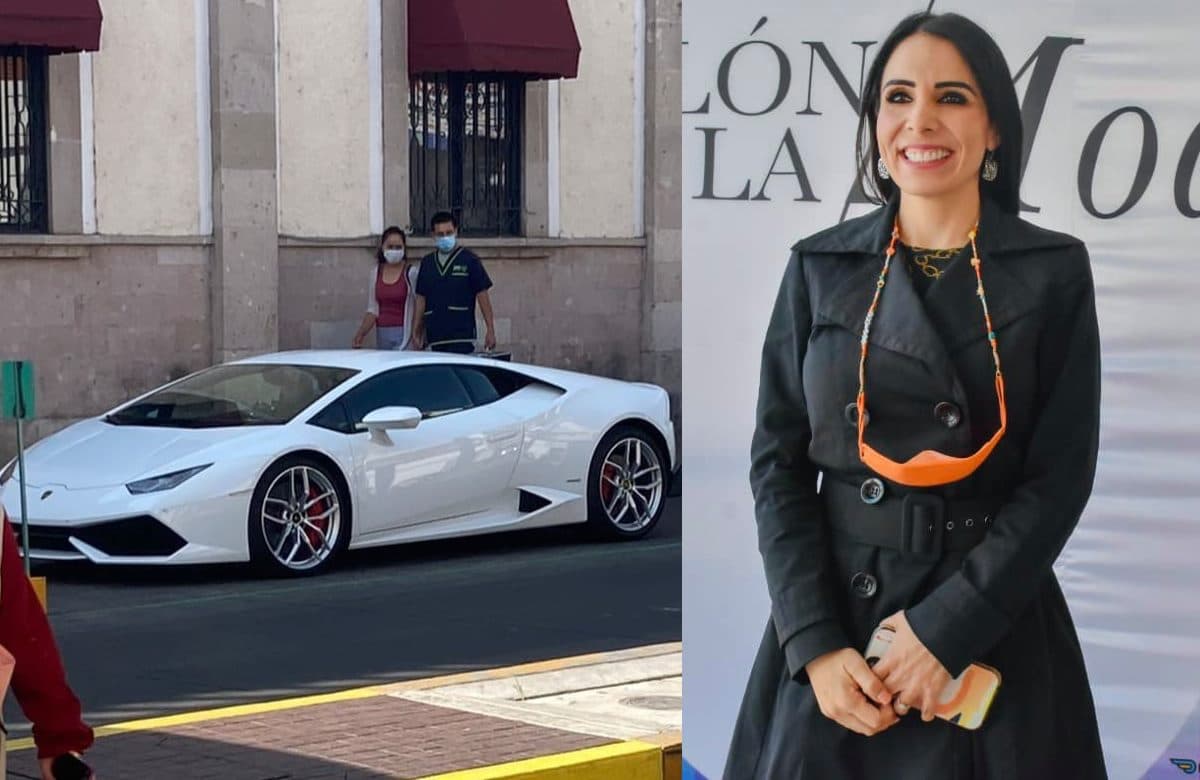 Alcaldesa en Guanajuato defiende su Lamborghini de siete millones de pesos