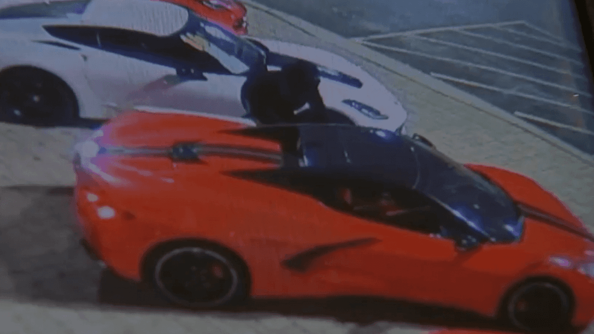 VIDEO: Ladrones se roban un lujoso Corvette de un concesionario