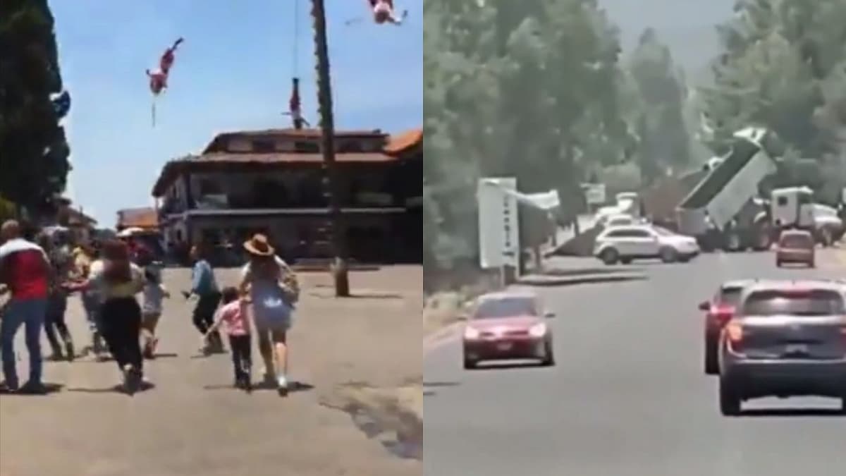 Pánico en Mazamitla: Turistas se resguardan ante fuerte balacera