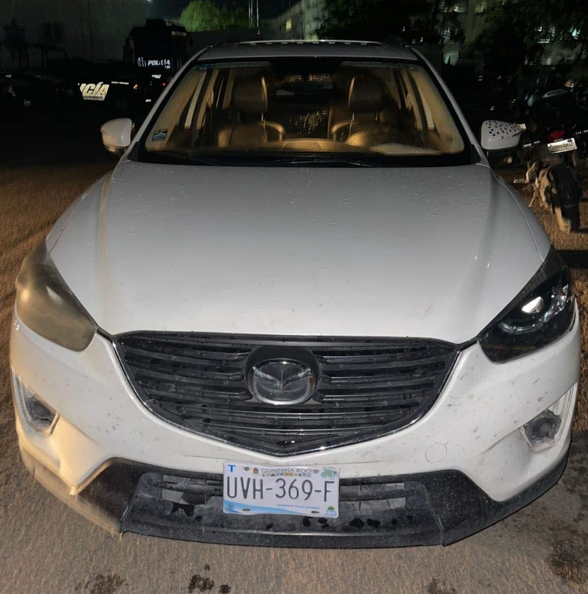 Recuperan auto robado en Playa del Carmen