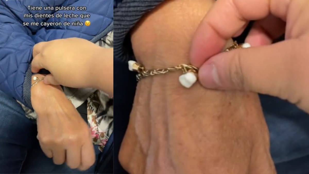 Video: Mujer crea pulsera con los "dientes de leche" de su hija