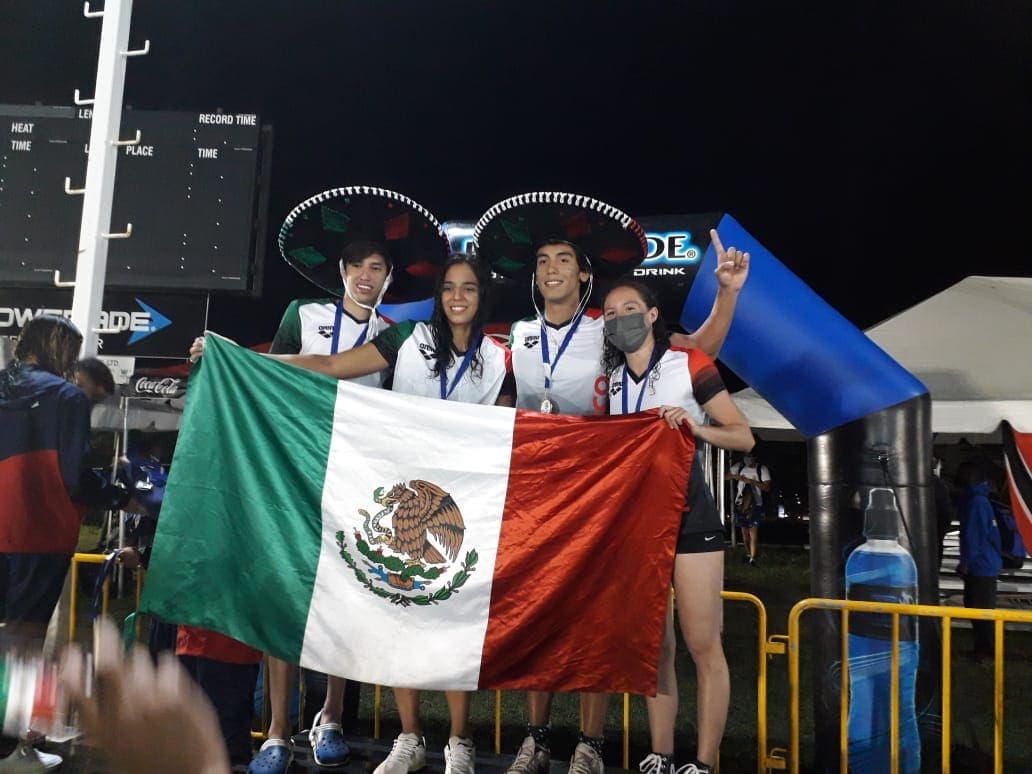 SIN APOYO DE LA CONADE: Nadadores mexicanos triunfan en Campeonato Centroamericano pagando su propio viaje