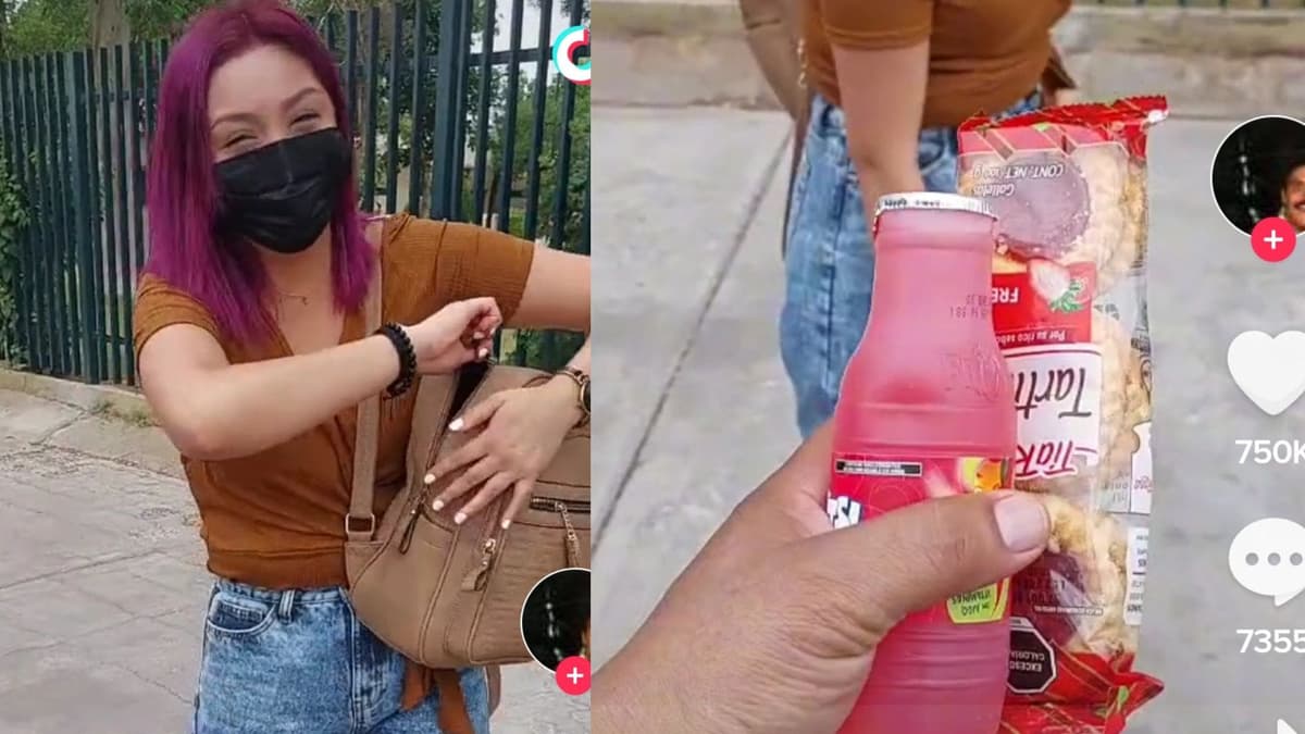 VIDEO: Papá se hace viral tras llevarle el "lonche" a su hija en su primer día de universidad