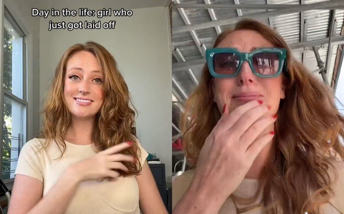 VIDEO: Despiden a tiktoker mientras grababa "trend" en la oficina