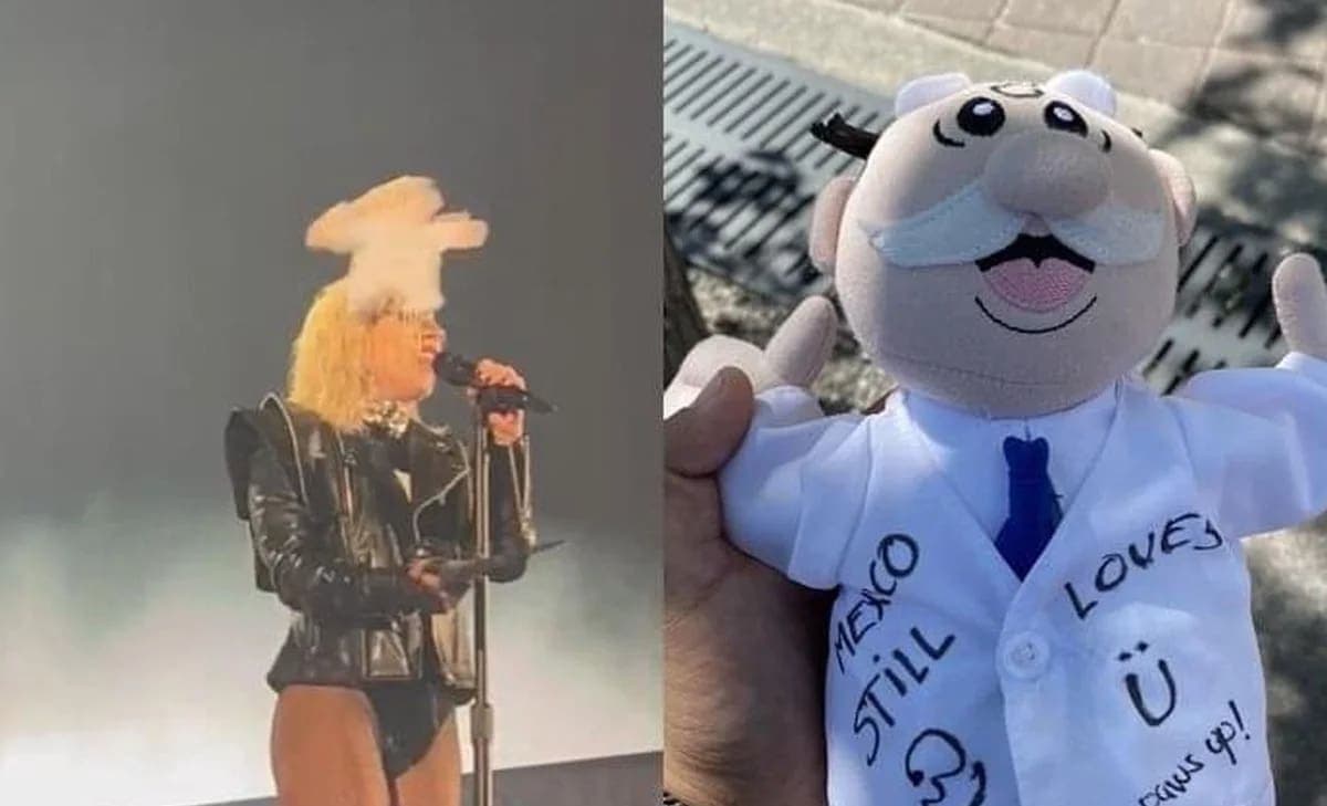 VIDEO: Peluche de Dr. Simi golpea en la cara a Lady Gaga