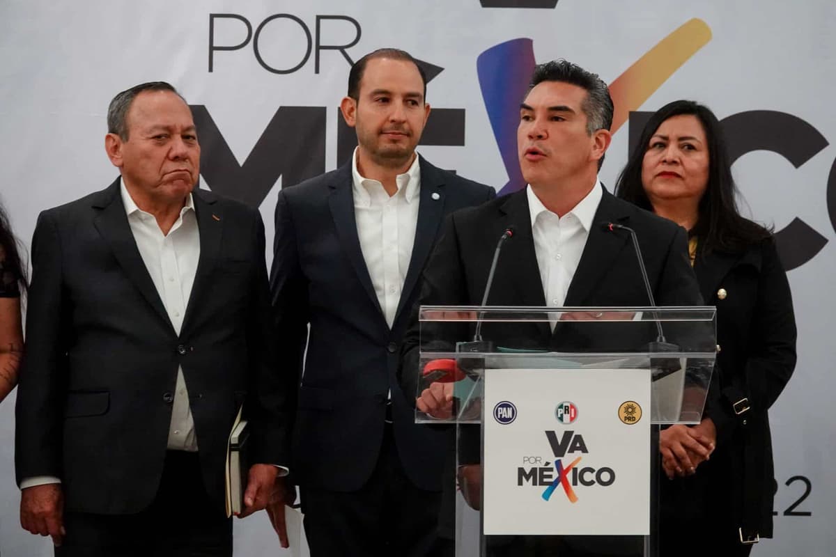 PAN y PRD anuncian suspensión temporal de la alianza 'Va por México'